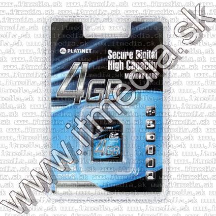 Image of Platinet _SD-HC_ card 4GB *Class4* *3 year* (IT7272)